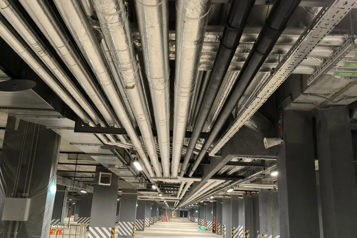 Трассы в парковке